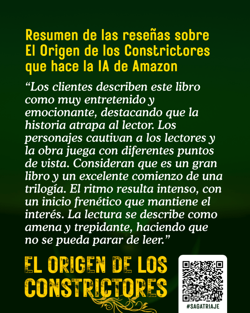 Resumen Reseñas El Origen de los Constrictores, de Ernesto Bravo